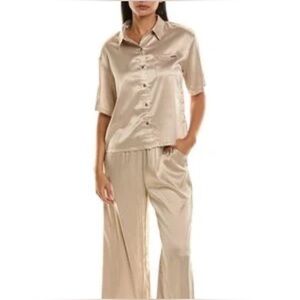 Jason Wu Satin Pajama Top